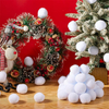 Artificial Cotton Snow Balls by Wreath Decor