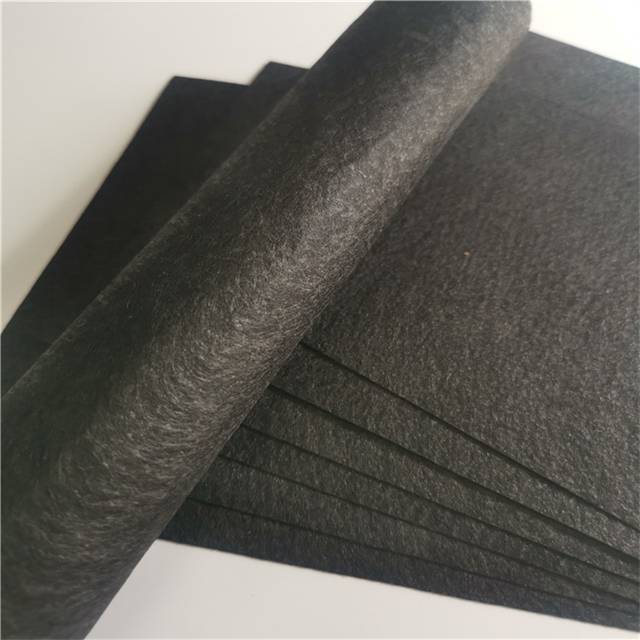 Black Nonwoven Polypropylene Fabric