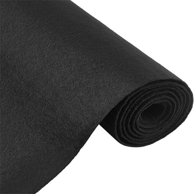 black felt roll