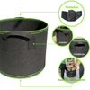 Size Comparison of Customized Durable Planter Grow Bags (1-100 Gallon) for Plants