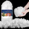 Soft artificial snow cotton fluff for Christmas displays