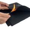 High - Performance Flame Resistant Black Felt 