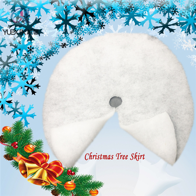 Round Anti-Static Snow Blanket For Christmas