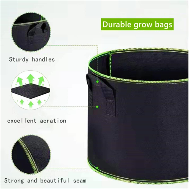 50 Gallon Customized Durable Planter Grow Bag for Large Healthy Plants Optimal Growth