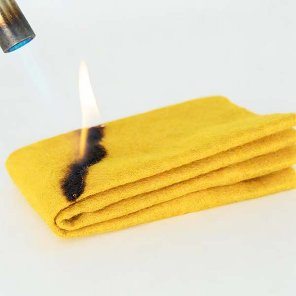 UL94 V-0 P84 Polyimide Needle Punched Felt Fireproof 260C Heat Resistant Nonwoven Fabric for High Temp Insulation & Protection