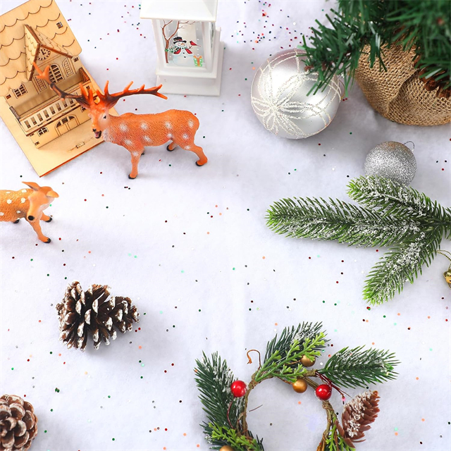 glitter snow blanket101