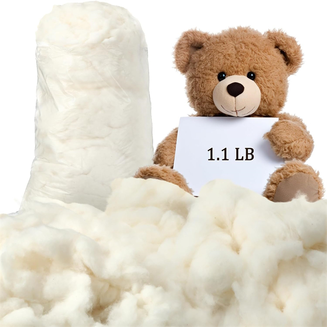 EcoPure Cotton Fiber Fill for Eco-Friendly Home Decor