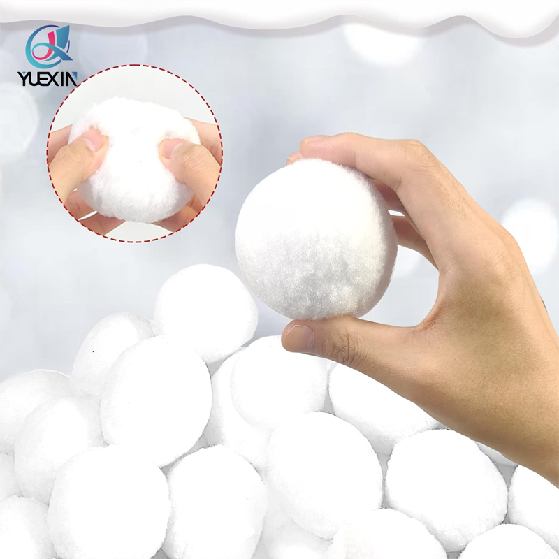 Fake Snowballs for Kids Indoor Snowball Fight Set Artificial Snowballs 