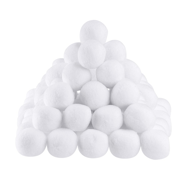 5cm Artificial Snowballs Winter Fun Toys