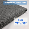Cushioned Dots Rug Underpad Gripper