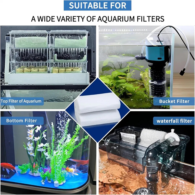 High-Quality Dye-Free Filter Padding for Sustainable Aquatic Systems