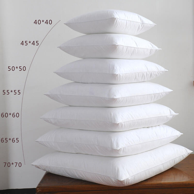 Throw Pillow Insert, 12 x 20 Cushion Inner Soft Fluffy Plump Stuffer Cushion Pad White Decorative Pillow Insert