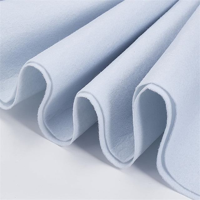 White Felt Fabric Roll