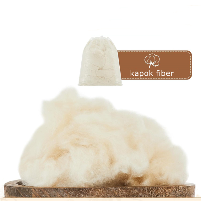 100% Kapok Fiber Organic Stuffing for Filling