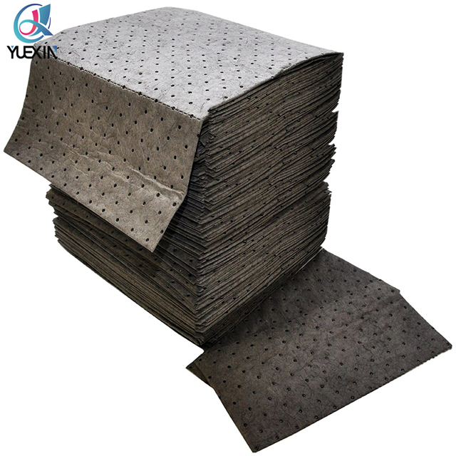 Grey Durable Oil Absorbent Pads For Garage