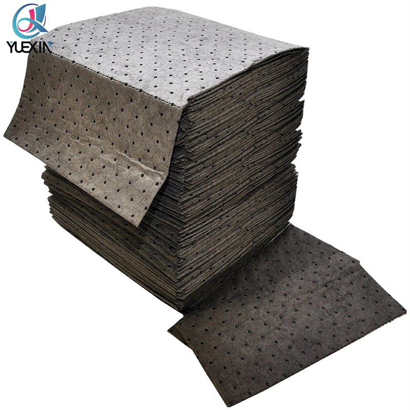 Grey Durable Oil Absorbent Pads For Garage