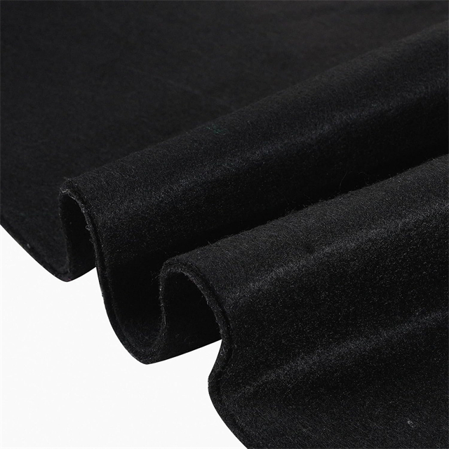 non woven black felt
