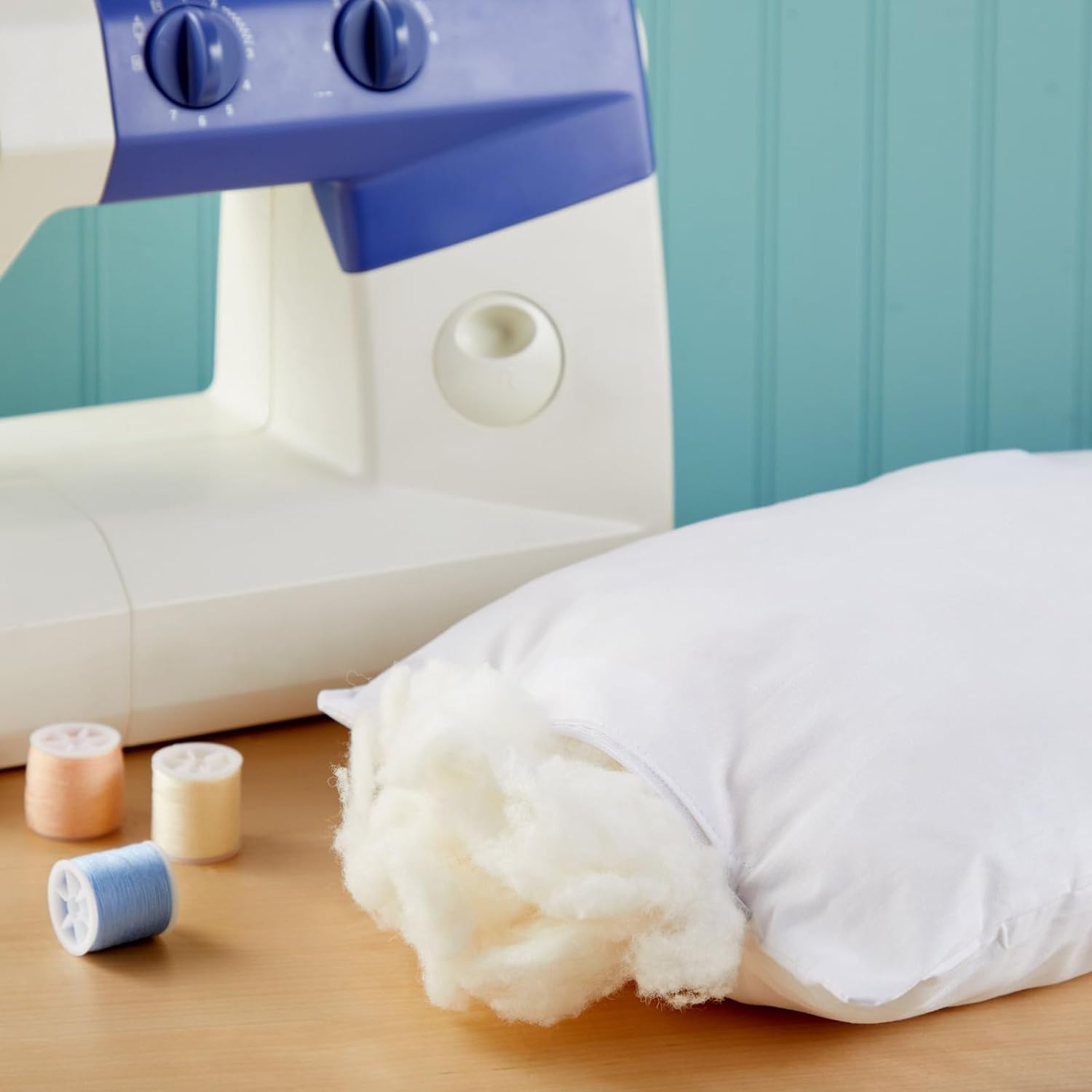 Natural White c stuffing 16 Oz - Premium Filling for Crafts & Felting