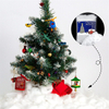 Snow - fluffy cotton scattered on a Christmas tree