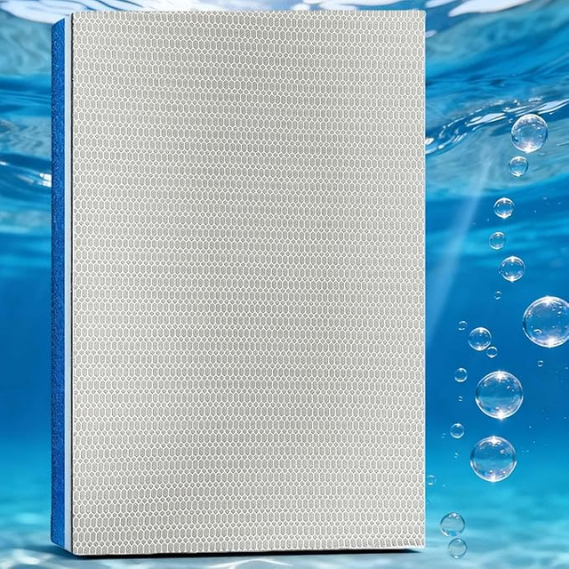 Trim-to-Fit 8-Layer Nonwoven Aquarium Filter Sponge, ES Fiber, Geometric