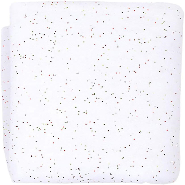 Decorative Glitter Snow Blanket for Christmas Scenes