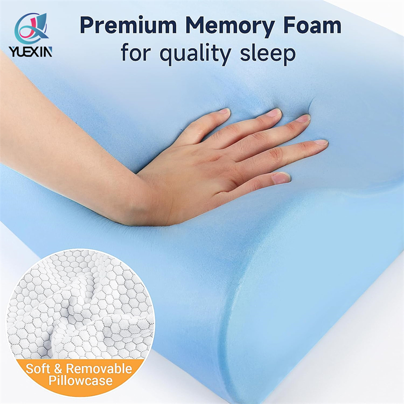 Neck Pillow for Pain Relief - Contour Memory Foam Pillows