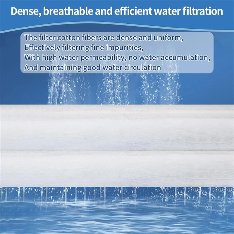 High-Quality Dye-Free Filter Padding for Sustainable Aquatic Systems