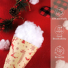 Artificial snow fluff for craft