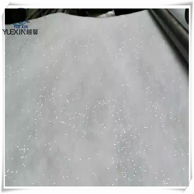 Flame Retardant Snow Blanket For Christmas With Glitter