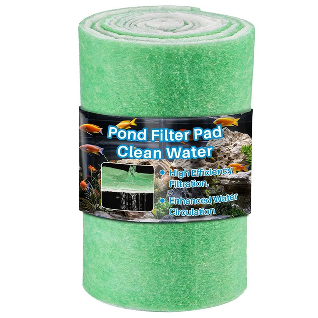 2PCS of 12"X47.2" Eco-Friendly Green Filter Padding for Aquatic Life And Aquariums