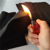 High - Performance Flame Resistant Black Felt for Auto Interiors - Fire Test 