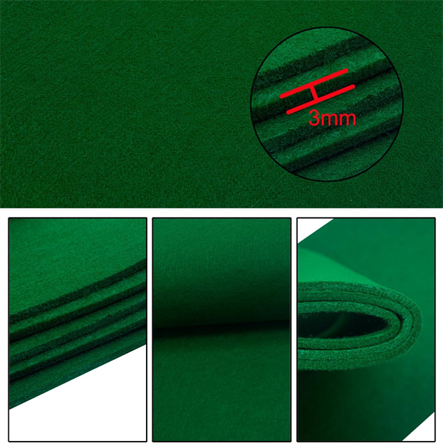 green felt fabric
