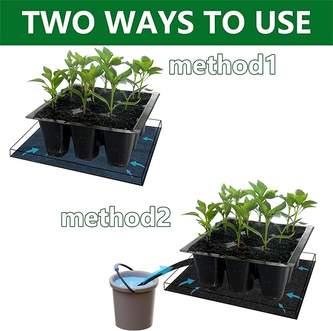 YUEXIN 110x25 Inch Automatic Self-Watering System - Smart Indoor Irrigation Pump Kit for Multi-Potted Plants