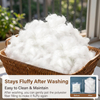 50g OEKO-TEX Certified Polyester Fiberfill Stuffing for Pillows, Toys And Crafts