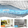 Wholesale Double Bubble Reflective Aluminum Foil Insulation Roll, Industrial Thermal Radiant Barrier for Roof RV Garage Window