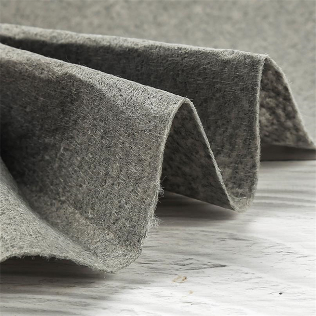 Polyester padding material density evaluation